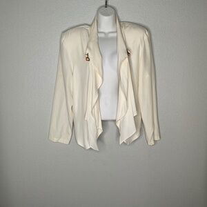Vintage Wild Rose Women’s Cutout Back Jacket USA 1980s Size 14